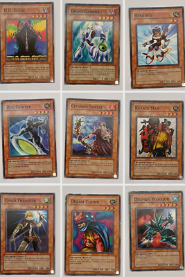 Yugioh, Warrior/Effect, A-Z, Auswahl, TCG, Englisch, Karten, Sammeln