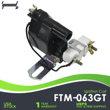 1pcs Ignition Coil Ftm-063gt For Mitsubishi Mighty Max Dodge Ram 50 1987-1989
