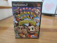 Super Monkey Ball Deluxe (Sony PlayStation 2 2005) PS2 COMPLETE W/ CASE & MANUAL