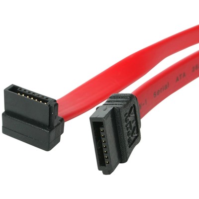 StarTech.com 24in SATA to Right Angle SATA Serial ATA Cable (SATA24RA1) 24 Inch 