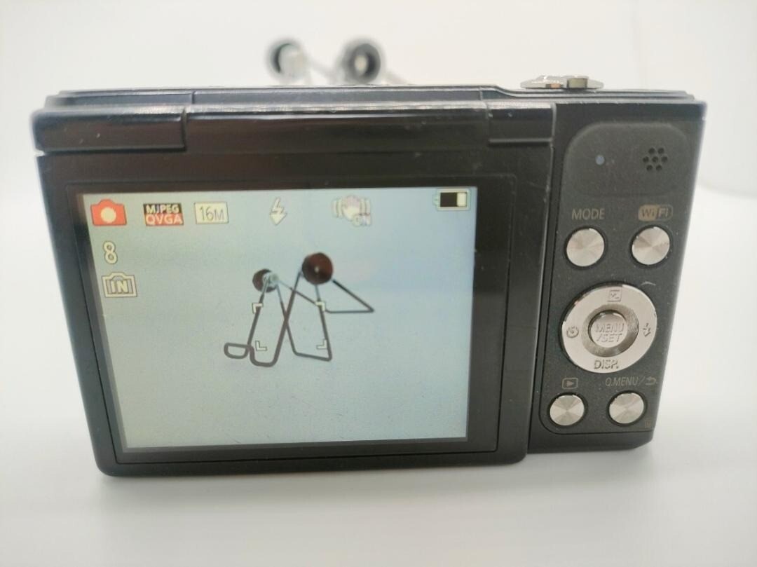 Panasonic LUMIX DMC-SZ10 black Digital Camera Compact 12x Optical