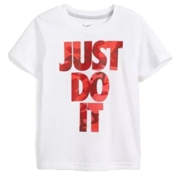 耐克白色男女儿童上衣和 T恤