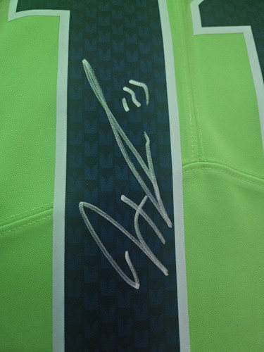 Jaxon Smith-Njigba NFL Nike On Field Signed Seahawks Jersey Large