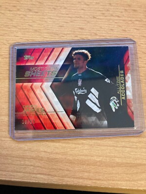 david james liverpool topps karte /25