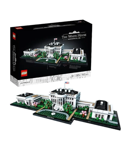 LEGO 21054 Architecture The White House 1483pcs Washington DC USA Toy Set Kids