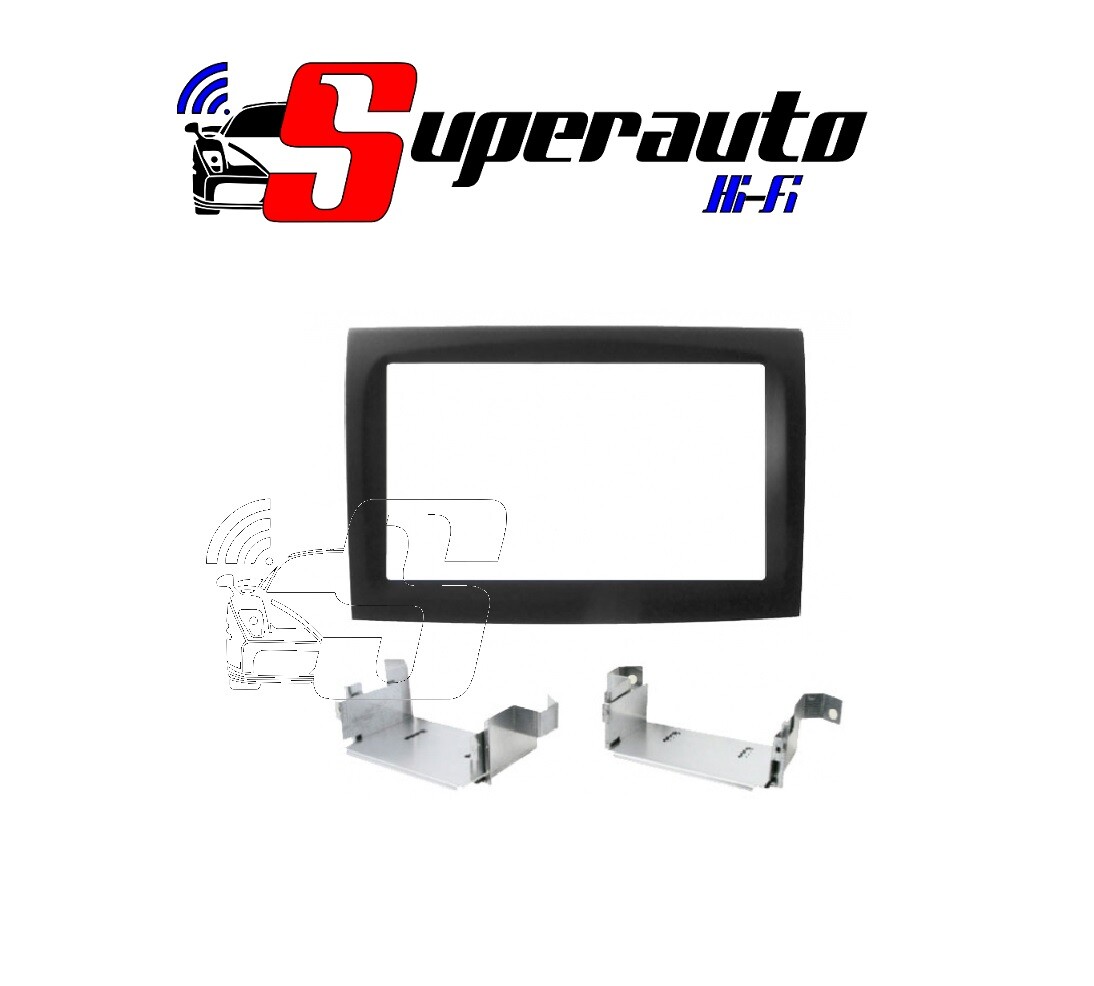 PHONOCAR 3/611 03611 Mascherina adattatore autoradio CITROEN Jumper nero 2DIN