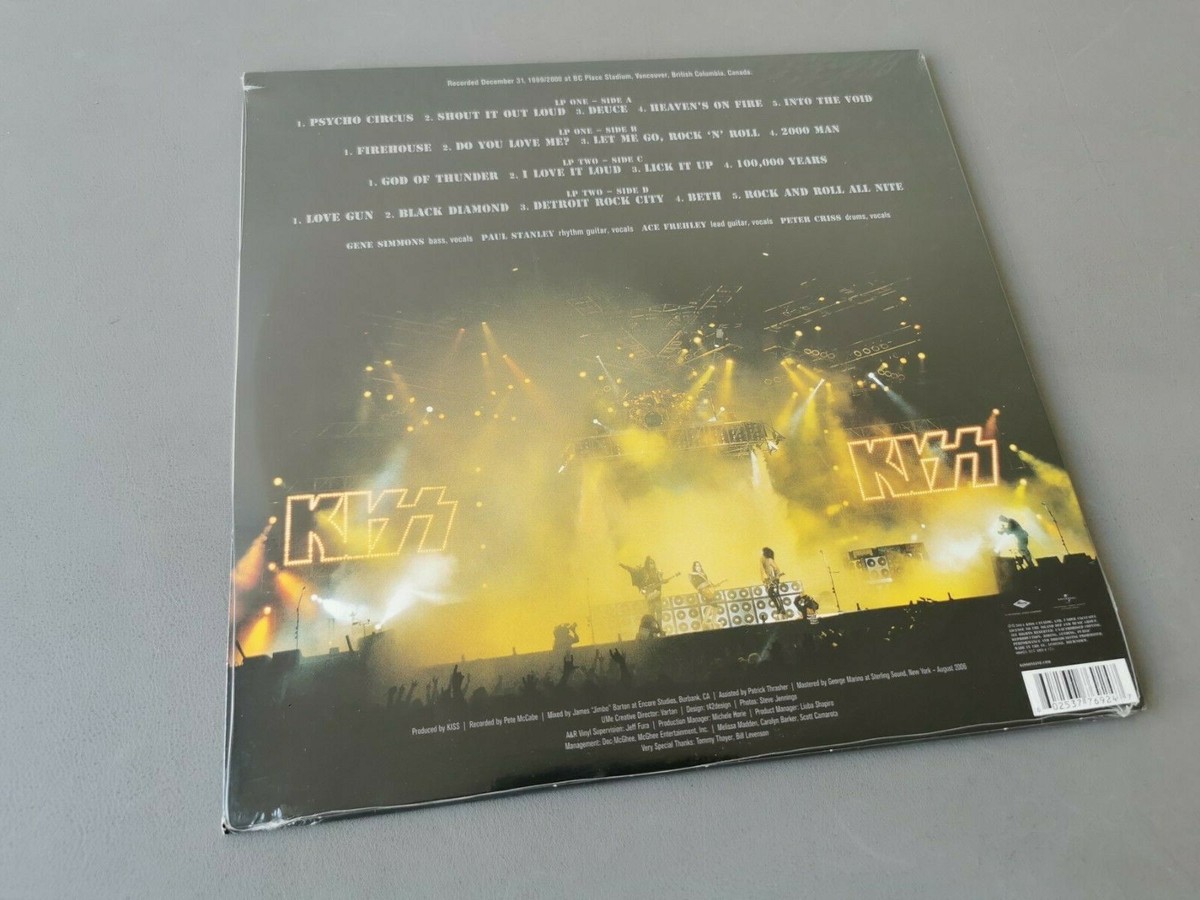 KISS limited 180 gram Vinyl 2LP Alive: The Millennium Concert
