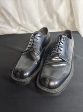 TOSI Italy Men's Black Leather Tie Loafers Size 11