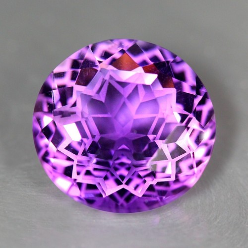 19.27 CTS 18MM AMAZING FIRE SPARKKLING PURPLISH AMETHYST LOOSE GEMSTONE - Picture 3 of 3