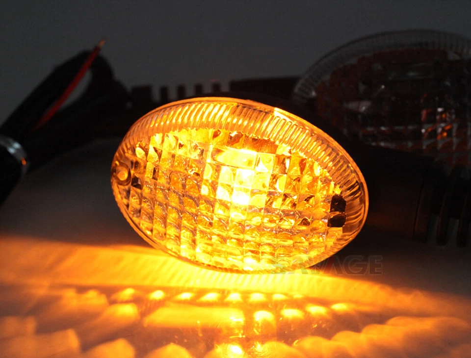 Front Rear Turn Signals Blinker Indicator For Kawasaki KLX250 250S 250SF KLX230 - Изображение 4 из 4