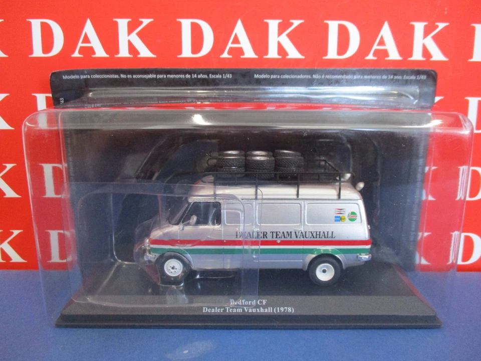 Die cast 1/43 Modellino Furgone Bedford CF Rally Dealer Team Vauxhall 1978 - Immagine 4 di 4