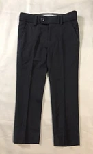 Appaman Dress Pants Boys 4T Black Adjustable Waist Pockets