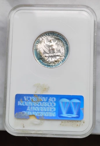 1954 Washington Quarter Proof NGC PF68 Toning