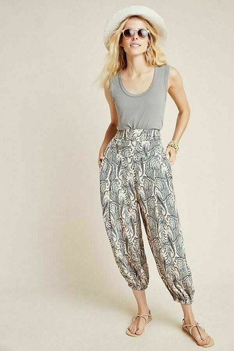 Anthropologie Printed Harem Pants | eBay