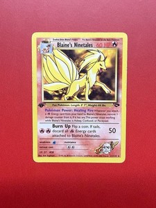 ninetales pokemon card first edition Ninetales 12/102 1st Edition Base Set Shadowless Holo Pokemon Card PSA 9  MINT