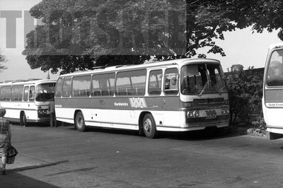 35mm Black and White Negative Hardwicks Leyland PSU3B/4R KUM509L at in 1979