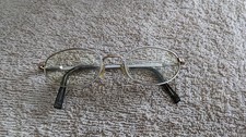 Vintage Prescription Eyeglasses  Anne Klein 9023 K1403 49-19-130 Gold Metal