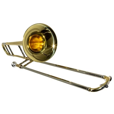 MONZANI MZSL-720L Tenorposaune Bb-Stimmung Messingschallbecher 12.7mm Bohrung Mundstück