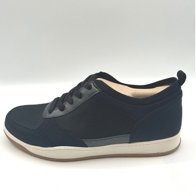 Bzees Dynamic Sneakers Women's 10 M, Black Fabric  Elastic Lace Comfort,NEW/DEF.