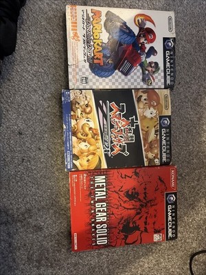 Japanisches GameCube Bundle - Mario Kart, Super Smash Bros Melee, Metal Gear Solid