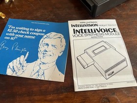 1979 Mattel Intellivision Model 2609 With Intellivoice Tested And Working