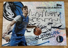 2025-26 Topps Cooper Flagg Clutch City Prospects Holo Foil RC