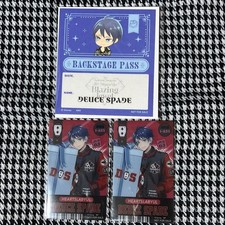 Disney Twisted Wonderland Sticker Duet Ace Spade Backstage Pass Style Used Japan