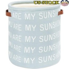 Cotton Storage Basket Kids Playroom Nursery Toys Clothing Organization New