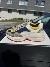 Gucci Men Rhyton GG Multicolor Sneakers Size ...