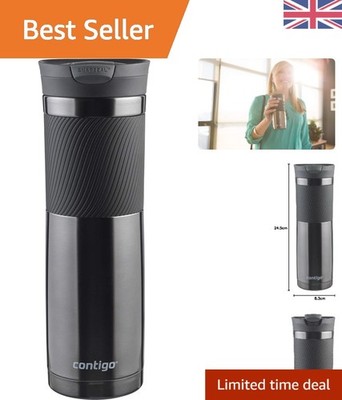 Byron Snap Seal Travel Mug - 720ml Edelstahl, Auslaufsicher & Elegant Bronze