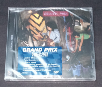 GRAND PRIX CD S/T BERNIE SHAW ROCK CANDY 3 BONUS TRACKS  - NEW & SEALED