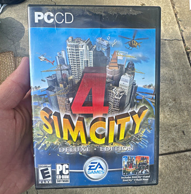 EA Games SimCity 4 Deluxe Edition PC CD-ROM w/ Manual Included