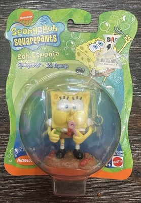 2002 SpongeBob SquarePants Bubble Toy 2 Of 4 EN/FR Bob Esponja