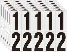 4 Inch Self Adhesive Numbers For Mailbox House Numbers Reflective Mailbox Number