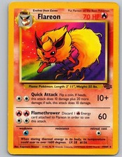 Pokemon TCG Jungle Unlimited - Flareon 19/64 Non-Holo Rare LP on eBay