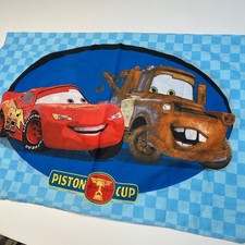 Vintage Disney Cars Lightning Mater Pillowcase