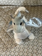Webkinz Ice Dragon No Code Rare Blue Stuffed Dragon Discontinued