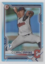 2021 Bowman 1st Edition Sky Blue Foil Daniel Espino #BFE-123 bn5