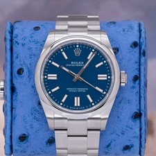 Rolex Oyster Perpetual 41 134300 Blue Dial Steel Unworn 2025 Oyster Papers Box