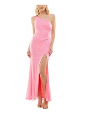 CRYSTAL DOLLS Womens Sleeveless Full-Length Formal Gown Dress