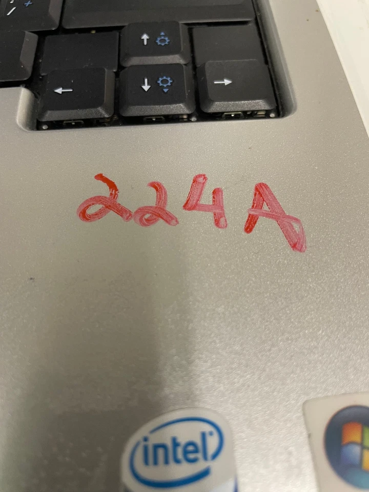 Dell Inspiron 6400 Core T5500 1.66GHz 80GB HD Win XP Office #224A - Image 2 of 4