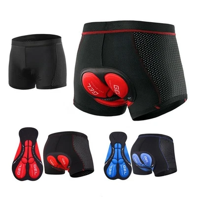 Radfahrhosen Fahrradunterwäsche mit Sitzpolster Unterhose Radhose Radunterwäsche - Bild 1 von 4