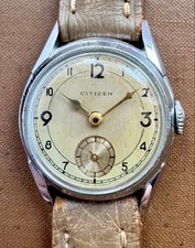 Citizen Pre-war Vintage F Type Mechanical Watch 1931 Unisex Used