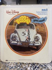 Herbie Rides Again - Vtg CED VideoDisc Walt Disney Productions RCA