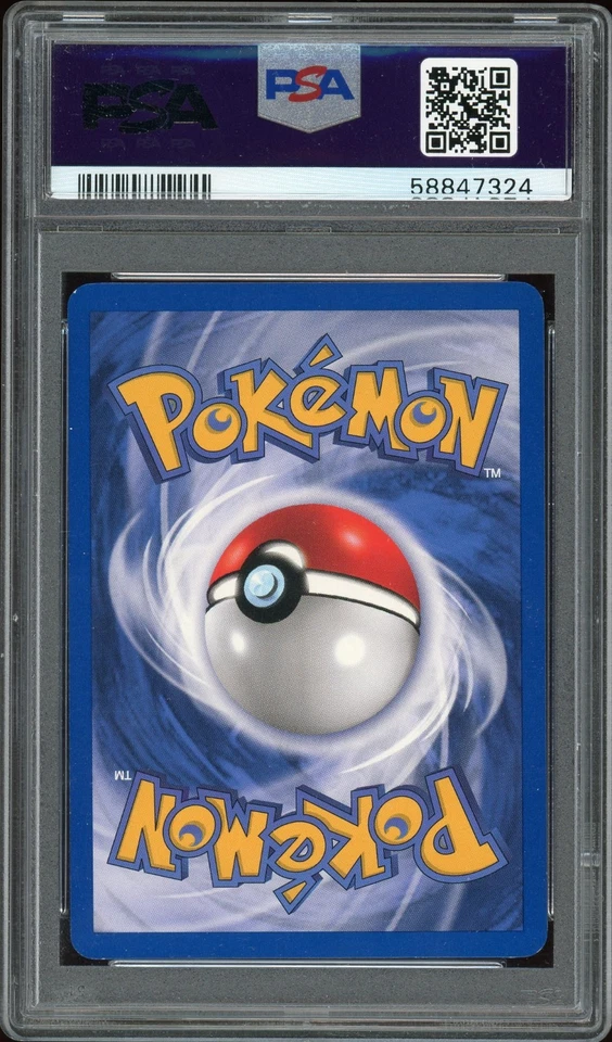 2000 Pokemon Team Rocket 1st Edition Rocket's Sneak Attack Holo 8 PSA #16 - Image 2 of 2
