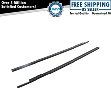 Window Sweep Belt Weatherstrip Molding Outer Kit Pair Set for 97-06 Wrangler New