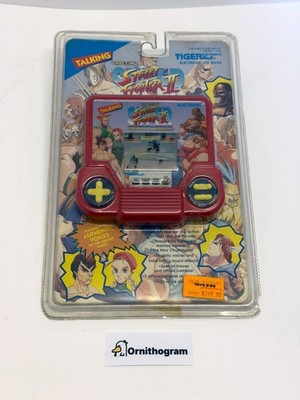 Tiger Electronics Super Street Fighter II Talking LCD Game Sealed MOC Capcom