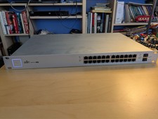 Ubiquiti UniFi Switch 24 Rack-Mountable 24-Port POE 500 WATT