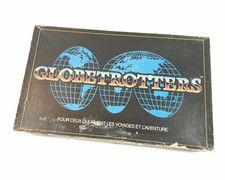 ENGLISH 1984 GLOBETROTTERS Board Game of Travel & Adventure COMPLETE