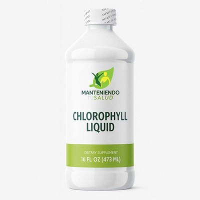 Manteniendo Tu Salud Chlorophyll Liquid, Internal Deodorizer, 16 Oz